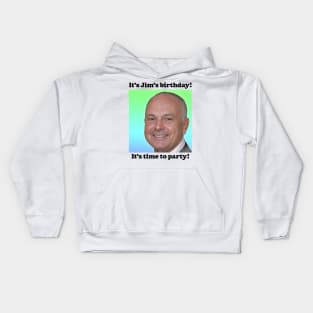 It's Jim's Birthday! Kids Hoodie